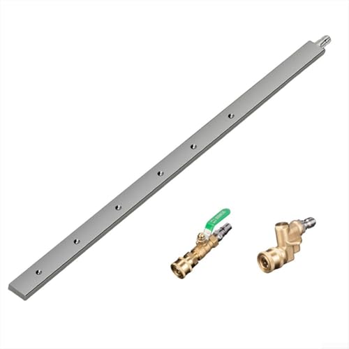 Auto-Heizkörper-Reinigungswerkzeug mit mehreren Schnellanschluss- und Ventiloptionen für Wassertank-Wartung an Autos und LKWs, druckbeständig bis 2900 psi (Stange + B + C) von Sumsoctober