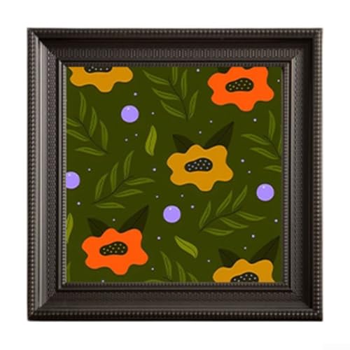 Bilderrahmen aus Kunstharz mit klassischer Vintage-Kunst und elegantem antikem Rahmen für Wand oder Tisch, verschönert die Heimdekoration mit zeitloser Ästhetik (A) von Sumsoctober