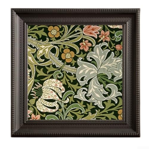 Bilderrahmen aus Kunstharz mit klassischer Vintage-Kunst und elegantem antikem Rahmen für Wand oder Tisch, verschönert die Heimdekoration mit zeitloser Ästhetik (H) von Sumsoctober