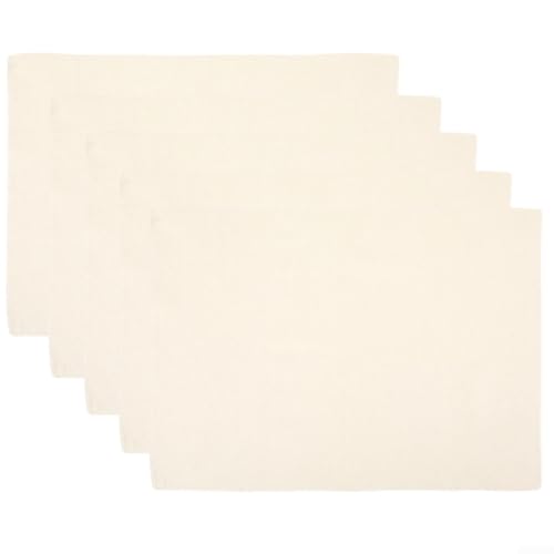 Brottücher Set mit 5 Leinentüchern für die Teiggärung, atmungsaktive Handtücher zur Verhinderung des Trocknens von Teig und Verbesserung des Gärprozesses (90 x 75 cm) von Sumsoctober