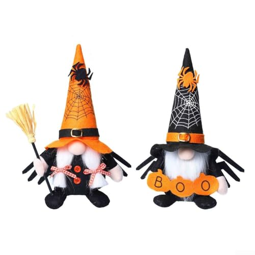 Charmante Halloween-Zwerg-Ornamente, um Ihre Urlaubsdekoration mit einer verspielten Note aufzuhellen (Set) von Sumsoctober