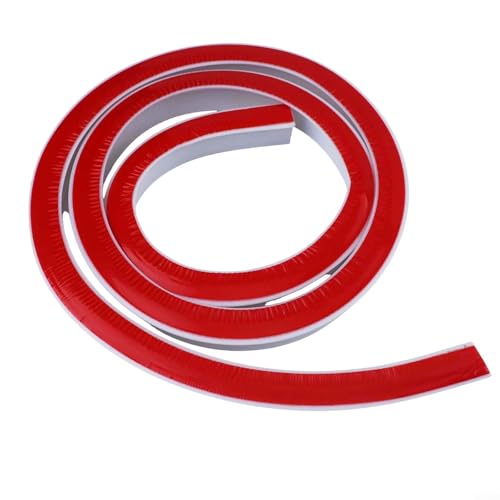 Dusch-Spritzschutz-Streifen, faltbar, gebogene Bodendichtung für Küchenspülen, Toiletten und Badezimmerböden, mit elastischer Gummi-TPE-Konstruktion (weiß) von Sumsoctober