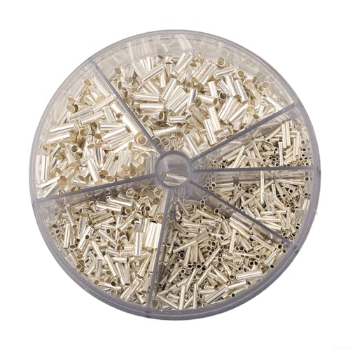 Elektrische Terminalhülsen, nicht isoliert, 1900 Stück, mit 5 Modellen zum Crimpen von Drahtenden in Automobil-, Marine- und Industrieanwendungen Elektrische Terminalhülsen, nicht isoliert, 1900 Stück, mit 5 Modellen zum Crimpen von Drahtenden in Automobil-, Marine- und Industrieanwendungen von Sumsoctober