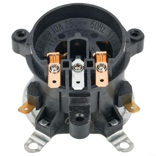Elektrischer Wasserkocher Zubehör Kupplung Temperaturregelung Stecker Steckdosen Set Geeignet für Halbkugelkessel Griff Ersatzteil Kompatibel mit Modellen A1 (A1) von Sumsoctober
