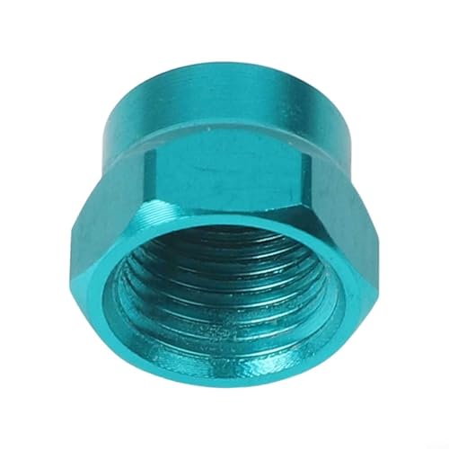 Ersatz-M8-Spindelmutterschraube 8 x 5 mm zum Werfen von Angelrollen, einschließlich für DAIWA für ABU für HISTAR DMK Modelle aus Aluminiumlegierung (Lake Blueright) von Sumsoctober