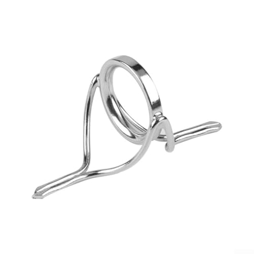 Ersatzspitzenführungen für Angelruten mit Edelstahlrahmen und verschleißfestem Keramikring für Schnurschutz (14#) von Sumsoctober