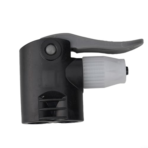 Fahrrad-Luftdüsen-Clip, konvertiert US-Düse in UK für einfaches Pumpen (schwarz + grau) von Sumsoctober