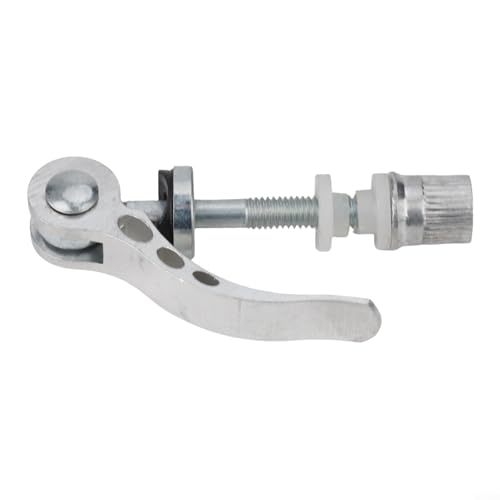 Fahrrad-Sattelstütze aus Aluminiumlegierung, Schnellspanner, für MTB, Rennrad, mit QR-Lock-Mechanismus (weiß) von Sumsoctober