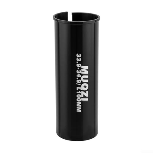 Fahrrad-Sattelstützen-Reduzierhülse, Pfosten-Shim-Adapter aus 6061 Aluminiumlegierung, passend für verschiedene Durchmesser-Größen für sichere Sattelstützen-Installation (33,9–34,9 mm) von Sumsoctober