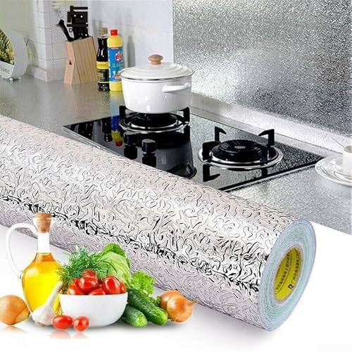 Feuchtigkeitsbeständige Aluminiumfolienwand für Heimdekoration, Küchenrenovierung und mehr Feuchtigkeitsbeständige Aluminiumfolienwand für Heimdekoration, Küchenrenovierung und mehr von Sumsoctober