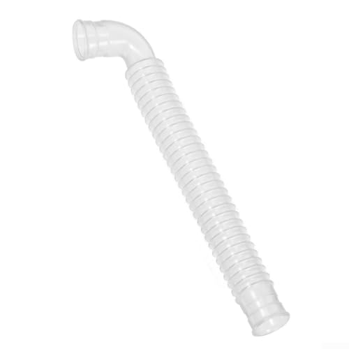 Flexibler Wellschlauch für Waschmaschinen, 165 mm Länge, 15 mm Innendurchmesser, Ellenbogenform für einfache Installation von Sumsoctober