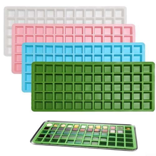 For Harvest Right Gefriertrockner Silikon Lebensmittelschalen 2 Stück 60 Gitter Eiswürfel Süßigkeiten Formen nicht flexibles Material für kulinarische Anwendungen (weiß) von Sumsoctober