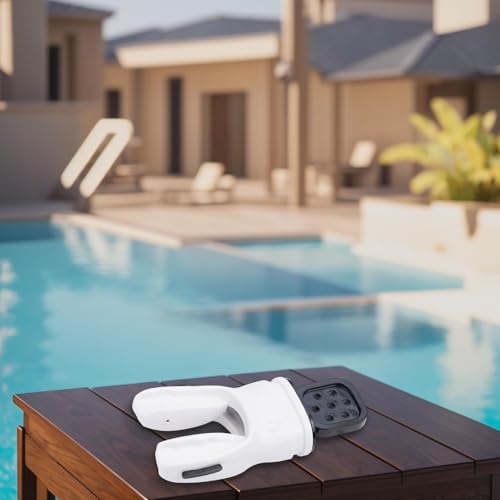 Formbares Silikon-Mundstück für Nicht-Schnorchel-Regulator-Tauchen, entwickelt, um Komfort und Passform bei Unterwasseraktivitäten zu verbessern (weiß) von Sumsoctober