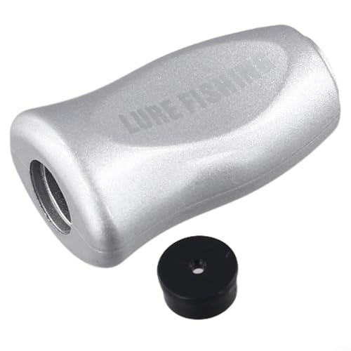 Für DAIWA For TATULA For ZILLION Für FUEGO Spin Bait Reel Knob mit ergonomischem Design für Komfort (1 Stück Silber) von Sumsoctober