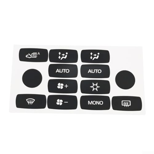 Für Fiat Croma Interior Button Decals Lösung zur Reparatur abgenutzter Knaufschalter von Sumsoctober