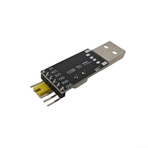 Für TZT CH340G USB auf TTL-Modul, kompatibel mit STC MCU Serie, Funktionen wählbare 5V/3 3V für TTL-Spannung und Status-LED-Anzeigen zum Download und Upgrade von Sumsoctober