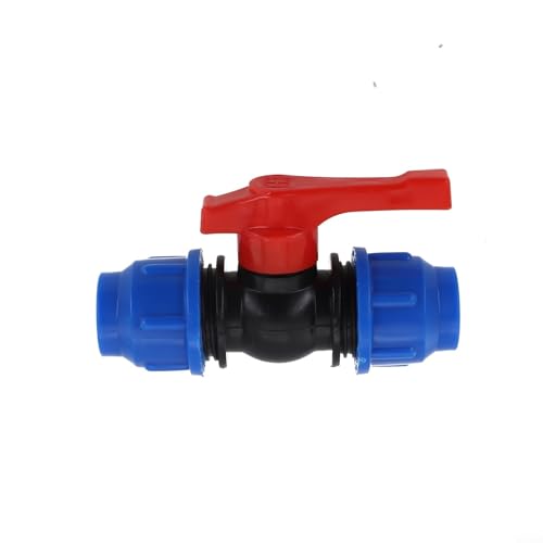 Hochdruck-PE-Rohr-Kugelhahn Außengewinde Absperrventil für 20 mm, 25 mm, 32 mm Bewässerungsanschlüsse (20 mm) von Sumsoctober
