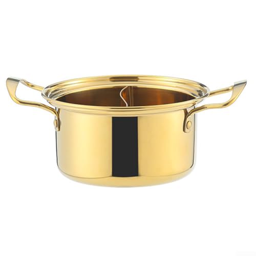 Hot Pot mit verdickter Edelstahlkonstruktion für zuverlässiges Kochen, für den individuellen Gebrauch (6 Stahl-Ohrtöpfe) von Sumsoctober
