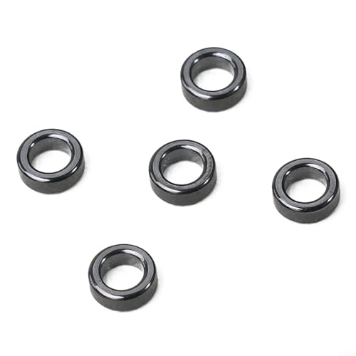 Keramik-Angelrutenführungsringe Wärmeleitungs-Reparaturkomponenten, Ersatzteile für langlebige Rutenverwendung, 5 Stück pro Packung (5,5 #) von Sumsoctober