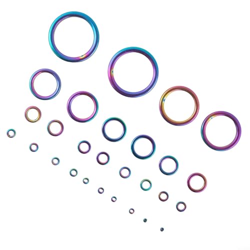 Keramik-Ersatz-Set für Angelruten, umfassendes Set mit 28 Teilen, entworfen für einfache Installation (bunt) von Sumsoctober