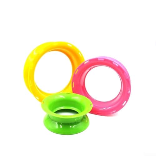 Leichte Angel-Handrolle für Handschnur und Wurfschnur, Vintage-Löffel-Angel-Design mit Drachenschnur-Wickler aus stabilem PP-Material, kein Spiel (16 cm) von Sumsoctober