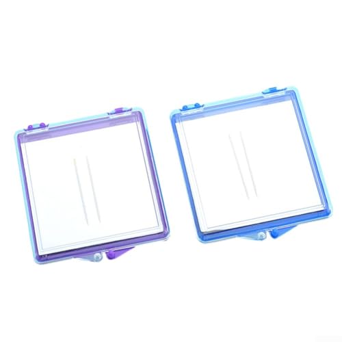 Magnetischer Organizer mit Saugnapf, praktische Reisetasche, einfache Nadelauswahl, Kunststoff mit Magnet (blau) von Sumsoctober
