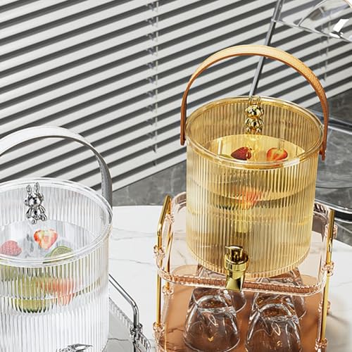 Praktischer Kaltwasser-Wasserkocher, 3 5 l/5 l, mit auslaufsicherem Design für Partys und Picknicks (weiß, 3,5 l) von Sumsoctober