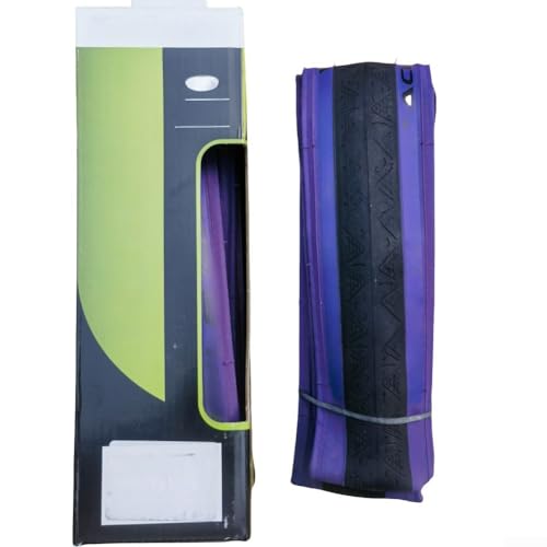 Premium 700 x 25 C Fahrradreifen mit Durchstoßfestigkeit und effizienter Luftdruckwartung (700 x 25 C blau) von Sumsoctober