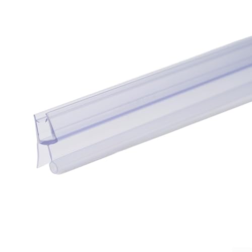 Premium Wasserabweiser Streifen für Glasduschtüren und Geräuschdesign zur Leckageverhinderung (6 mm) von Sumsoctober
