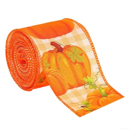 Saisonales Basteln mit herbstlichen Jutebändern, perfekt für Thanksgiving und Erntefeiern (H) von Sumsoctober