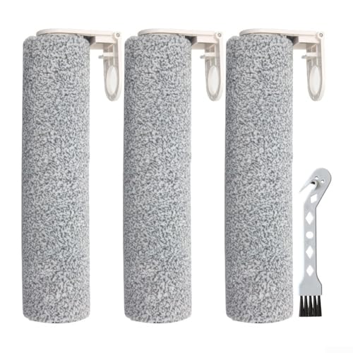 Samtrollerbürsten-Set für Mamibot, Flomo I Plus, Atvel F16, für ultimative, leicht zu reinigende Fusselbürste (3er-Pack) von Sumsoctober