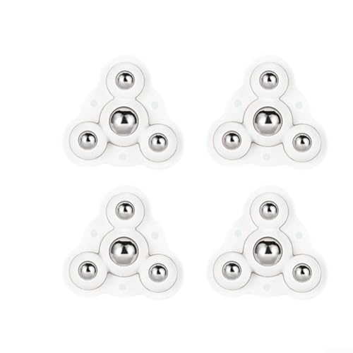 Schlankes Design, Mini-Rollen mit 360-Grad-Rotation für einfache Nutzung (weiß) von Sumsoctober