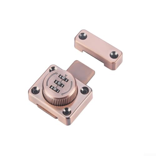 Schlüsselloser 3-stelliger Verriegelungsmechanismus aus Zinklegierung für Schränke (Rotbronze) von Sumsoctober