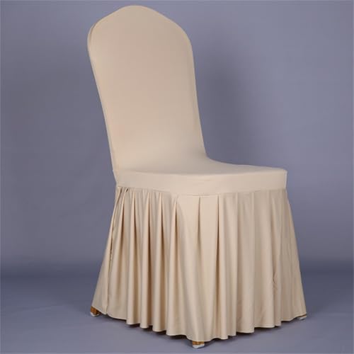 Stuhlhussen im Hotel-Stil, dehnbares Spandex mit Oxford-Rock-Design (Farbe), 12 Stück von Sumsoctober