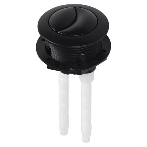 Sumsoctober 38 mm Doppelspülung WC Druckknopf Ersatz für WC Wassertank - Einfache Installation Kunststoff von Sumsoctober