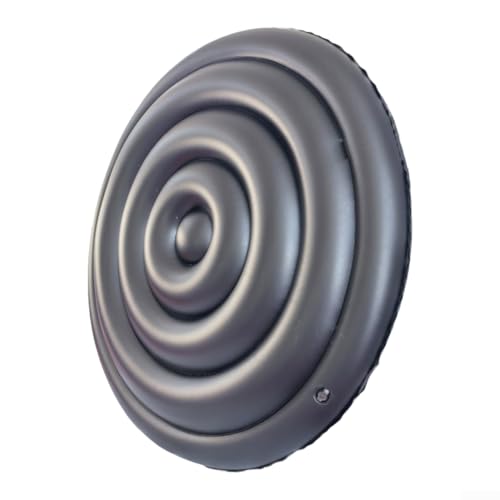 Sumsoctober Aufblasbare Thermo-Poolabdeckung für den Außenbereich – wasserdichte PVC-Schutzhülle für Tiere und Schmutz – isolierte Schwimmbadplane (165 cm Kreis) von Sumsoctober