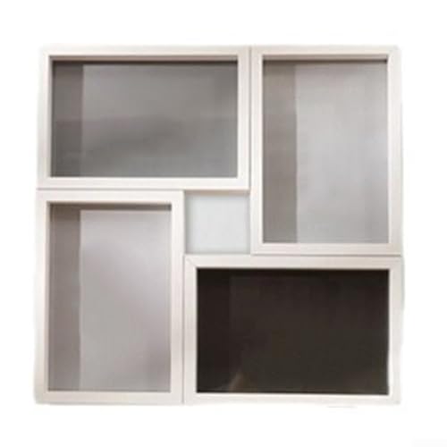 Sumsoctober Bilderrahmen für 4 Fotos, MDF, für mehrere Bilder, Wand- oder Tischrahmen, flexibles Layout, 28 x 28 cm, Weiß Sumsoctober Bilderrahmen für 4 Fotos, MDF, für mehrere Bilder, Wand- oder Tischrahmen, flexibles Layout, 28 x 28 cm, Weiß von Sumsoctober