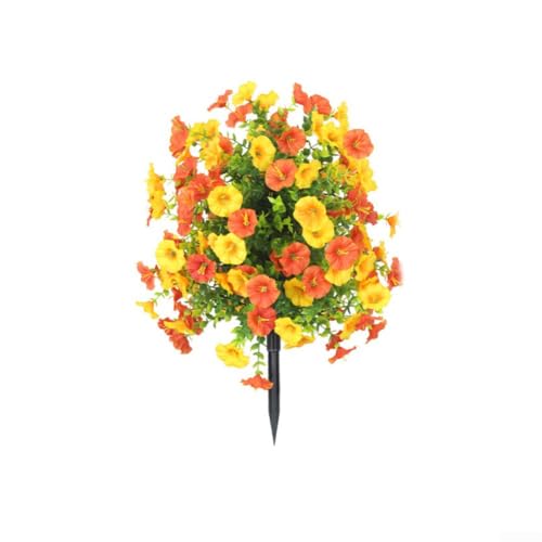 Sumsoctober Dekorativer Morning Glory Ball Baum Kunstpflanze mit Erdspieß Kunstformschnitt für Garten Haus Terrasse 47,7 cm Sumsoctober Dekorativer Morning Glory Ball Baum Kunstpflanze mit Erdspieß Kunstformschnitt für Garten Haus Terrasse 47,7 cm von Sumsoctober