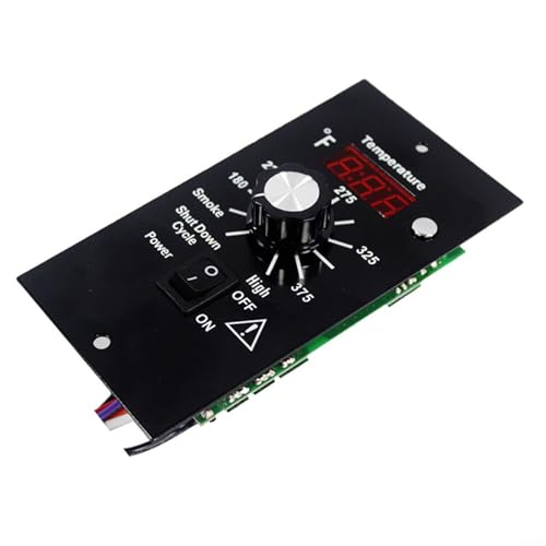 Sumsoctober Digitales Ersatz-Thermostat-Bedienfeld-Set für Traeger Grills BAC236 TR038 Pelletgrill-Controller mit großem Knopfdisplay und Anschluss von Sumsoctober