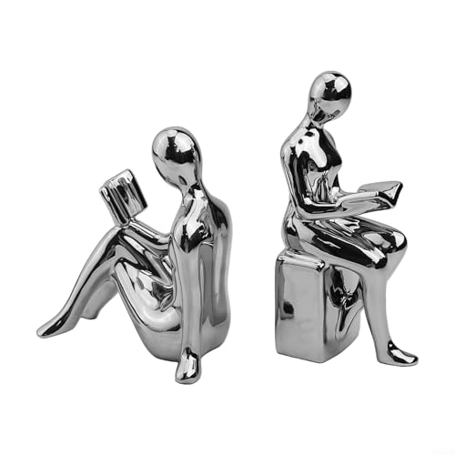 Sumsoctober Elegante abstrakte Figur Buchblock Stein dekorative Buchstütze Moderne Kunst Skulptur Desktop Home Library Display Organizer Weiß 28 x 28 x 14 cm Sumsoctober Elegante abstrakte Figur Buchblock Stein dekorative Buchstütze Moderne Kunst Skulptur Desktop Home Library Display Organizer Weiß 28 x 28 x 14 cm von Sumsoctober