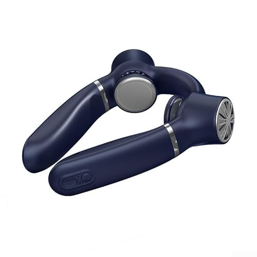 Sumsoctober Flügelloser Hals-Ventilator, wiederaufladbarer USB-Ventilator mit doppeltem Luftstrom – 4000 mAh tragbare persönliche Klimaanlage mit 3 Geschwindigkeiten für Outdoor-Sport, Reisen Sumsoctober Flügelloser Hals-Ventilator, wiederaufladbarer USB-Ventilator mit doppeltem Luftstrom – 4000 mAh tragbare persönliche Klimaanlage mit 3 Geschwindigkeiten für Outdoor-Sport, Reisen von Sumsoctober