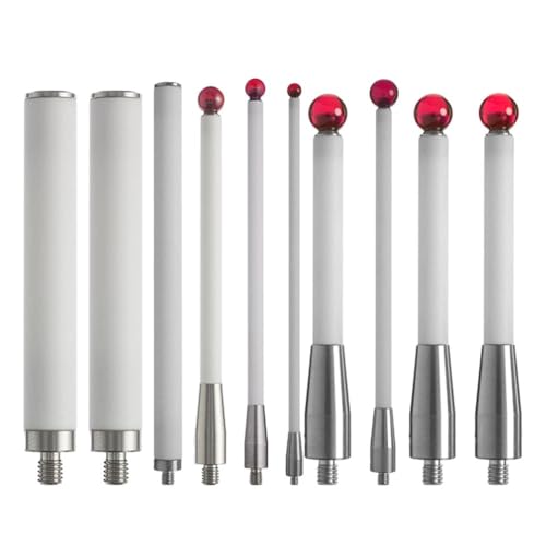 Sumsoctober Genauigkeit CMM Stylus Rubyball Keramikstab M-4 Gewinde Koordinatenmessgerät Sonde Zubehör (A-5003-0235) von Sumsoctober