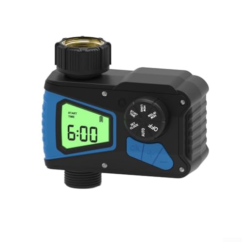 Sumsoctober Intelligenter Bewässerungs-Timer - Programmierbarer Gartenschlauch-Timer mit langer Batterie Wasserdichtes IPX5-LCD-Display - Automatischer Bewässerungsregler für Pflanzen im Freien Sumsoctober Intelligenter Bewässerungs-Timer - Programmierbarer Gartenschlauch-Timer mit langer Batterie Wasserdichtes IPX5-LCD-Display - Automatischer Bewässerungsregler für Pflanzen im Freien von Sumsoctober