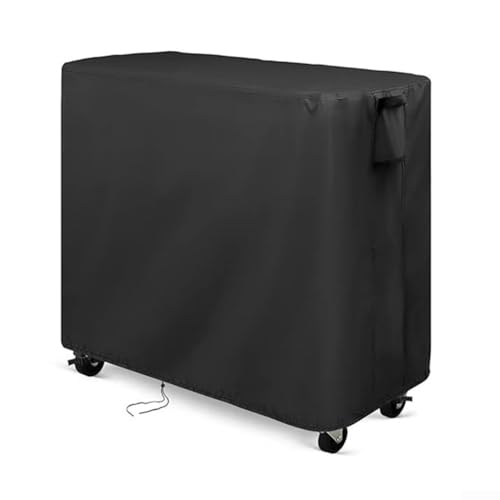 Sumsoctober Kühlwagen-Abdeckung für Terrassen-Eistruhe, 210D Oxford wasserdichte Outdoor-Abdeckung mit Belüftung, Staub-Windschutz, passend für 85,9 x 48,3 x 79 cm Outdoor-Party-Barwagen, schwarz Sumsoctober Kühlwagen-Abdeckung für Terrassen-Eistruhe, 210D Oxford wasserdichte Outdoor-Abdeckung mit Belüftung, Staub-Windschutz, passend für 85,9 x 48,3 x 79 cm Outdoor-Party-Barwagen, schwarz von Sumsoctober