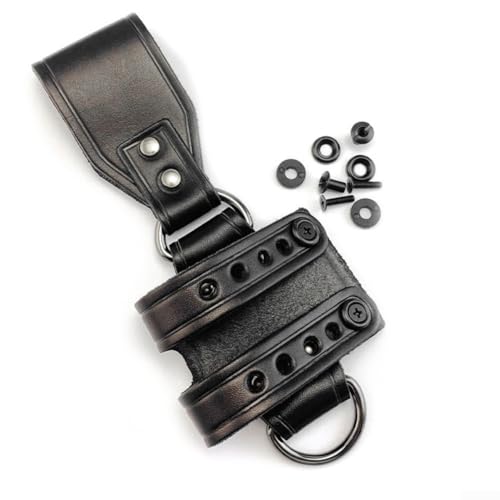 Sumsoctober Leder K Scheide Gürtelschnalle pflanzlich gegerbtes Rindsleder Tragesystem kompatibel mit 5 6 mm Loch taktischen Jagdmessern schwarz Sumsoctober Leder K Scheide Gürtelschnalle pflanzlich gegerbtes Rindsleder Tragesystem kompatibel mit 5 6 mm Loch taktischen Jagdmessern schwarz von Sumsoctober