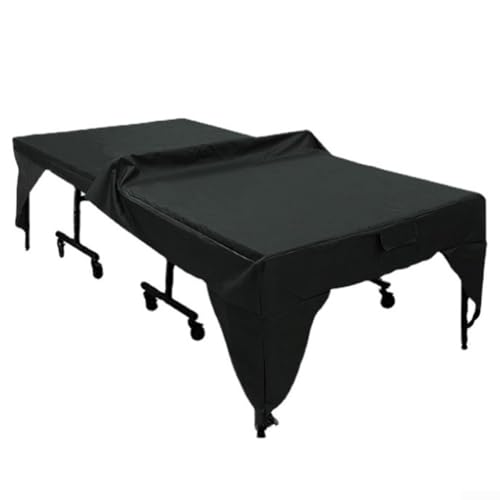 Sumsoctober Outdoor Tischtennisplatte Abdeckung Wasserdicht 190T Silber beschichtet Staubdicht Regen Sonnenschutz Abdeckung für Terrasse Garten Terrasse Verwendung von Sumsoctober