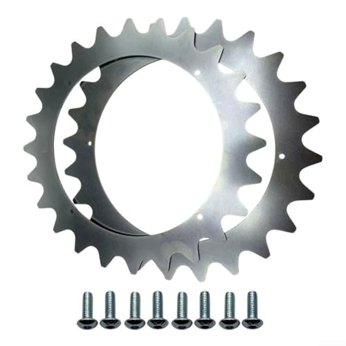 Sumsoctober Verstellbare Anti-Rutsch-Spikes aus Edelstahl für Mammotion Yuka 1500/2000 – Roboter-Mäher Traktionsset mit Schrauben, einfache werkzeuglose Passform – verbessert Griffigkeit und Sumsoctober Verstellbare Anti-Rutsch-Spikes aus Edelstahl für Mammotion Yuka 1500/2000 – Roboter-Mäher Traktionsset mit Schrauben, einfache werkzeuglose Passform – verbessert Griffigkeit und von Sumsoctober