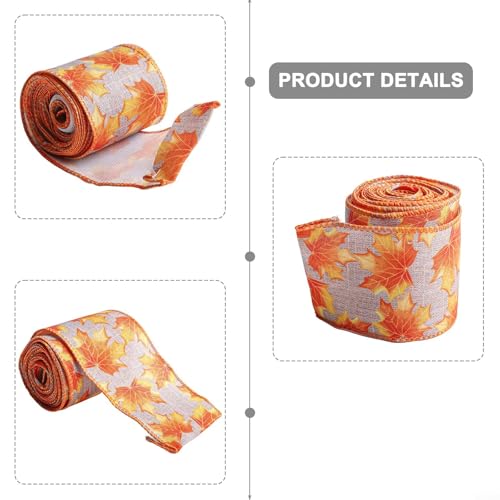 Thanksgiving-Band mit Kürbis-Design, 452,7 cm Länge für DIY Handwerk und Heimdekoration (G) von Sumsoctober