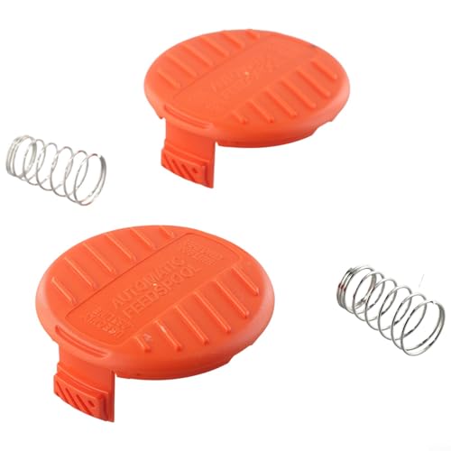 Trimmerspulen-Abdeckkappe, 2 Stück, für GH400 GLC120 ST5530 Typ, starkes ABS-Material für lange Lebensdauer von Sumsoctober