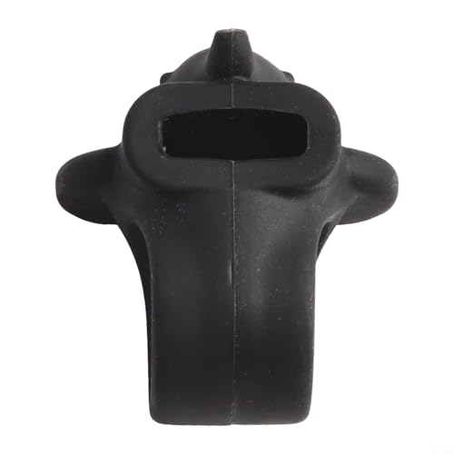 Türstopper mit Stummschaltfunktion Silikonmatte für Kollisionen und Wandschutz (Schwarz) von Sumsoctober